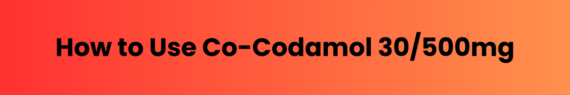Co-Codamol 30/500mg