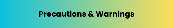 Precautions-Warnings