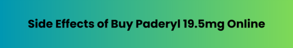 Paderyl 19.5mg Online