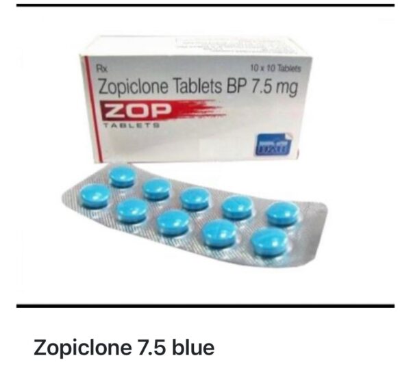 Zopiclone 7.5 blue