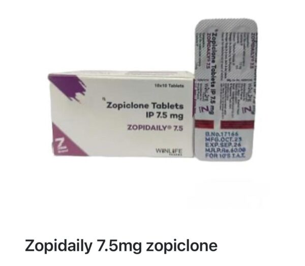 Zopidaily 7.5mg zopiclone