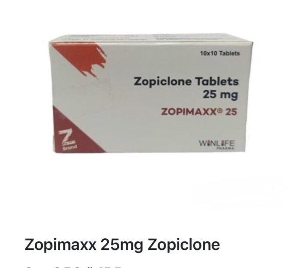 Zopimaxx 25mg Zopiclone