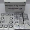 Melatonin 10 mg Tablets Sleepose 10
