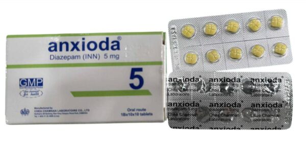 Anxioda GMP Diazepam 5mg